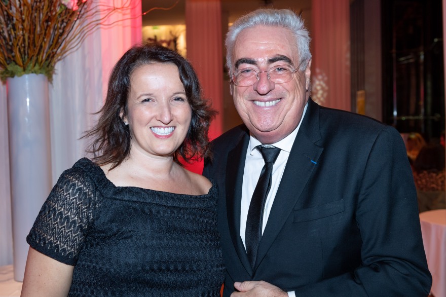 Anne Roumanoff avec Jean-Michel Aubrun à Maison Blanche, Paris 2018.jpg
